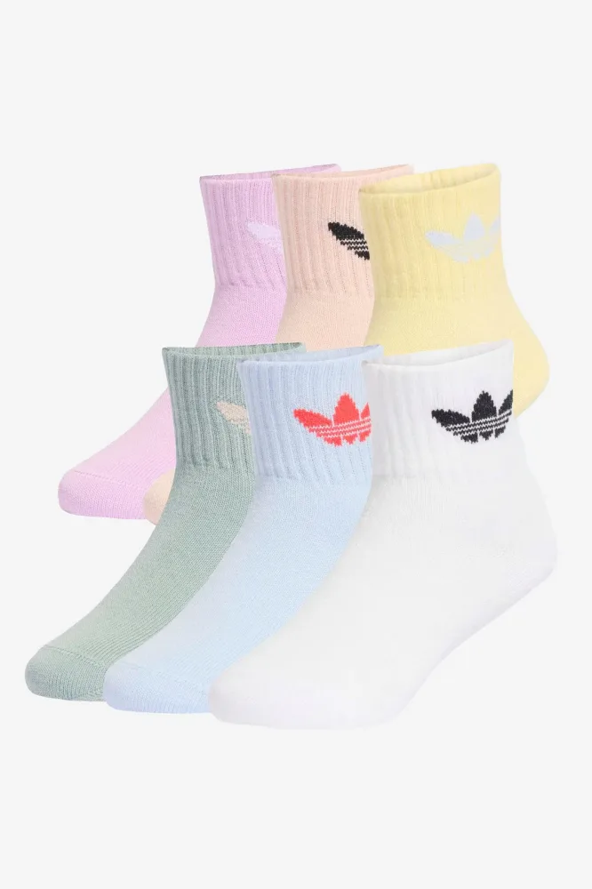Adidas Originals Sechserpack Socken - Multicolor EU37 Kids