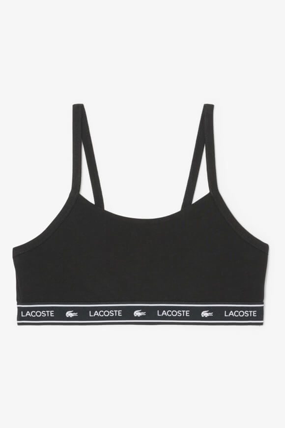 Lacoste Bralette - Black M Damen