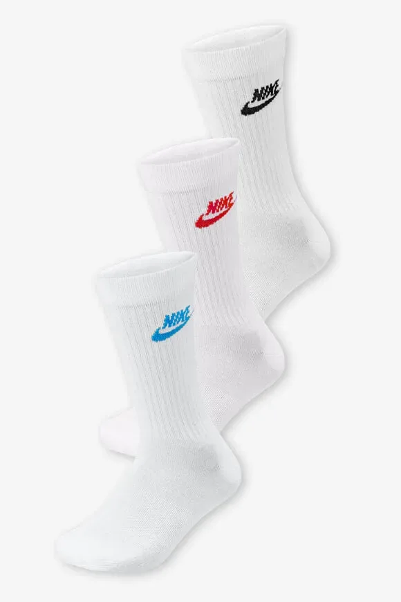 Nike Dreierpack Socken - Weiss EU38-42