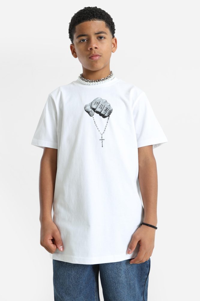 Mister Tee T-Shirt - White 158-164 Kids