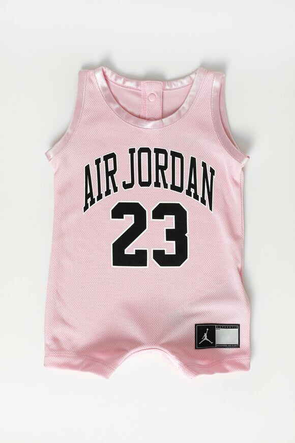 Jordan Air Baby Mesh Jumpsuit - 0 bis 9 Monate - Pink Foam 3m