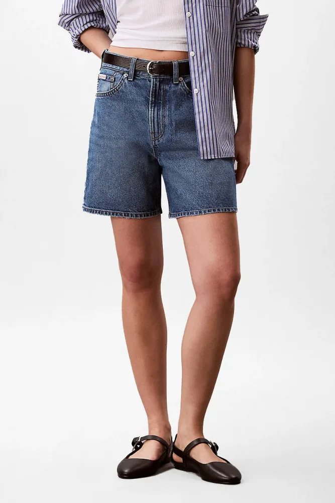Calvin Klein Jeans Jeans Bermudashorts - Blue Caroline 28 Damen
