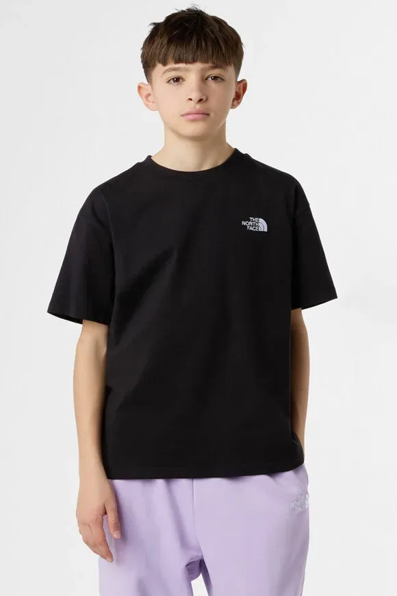 The North Face Essential Oversize T-Shirt - Black L Kids