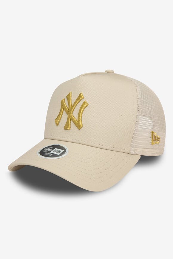 New Era Trucker Cap / Snapback - Beige Einheitsgroesse Damen