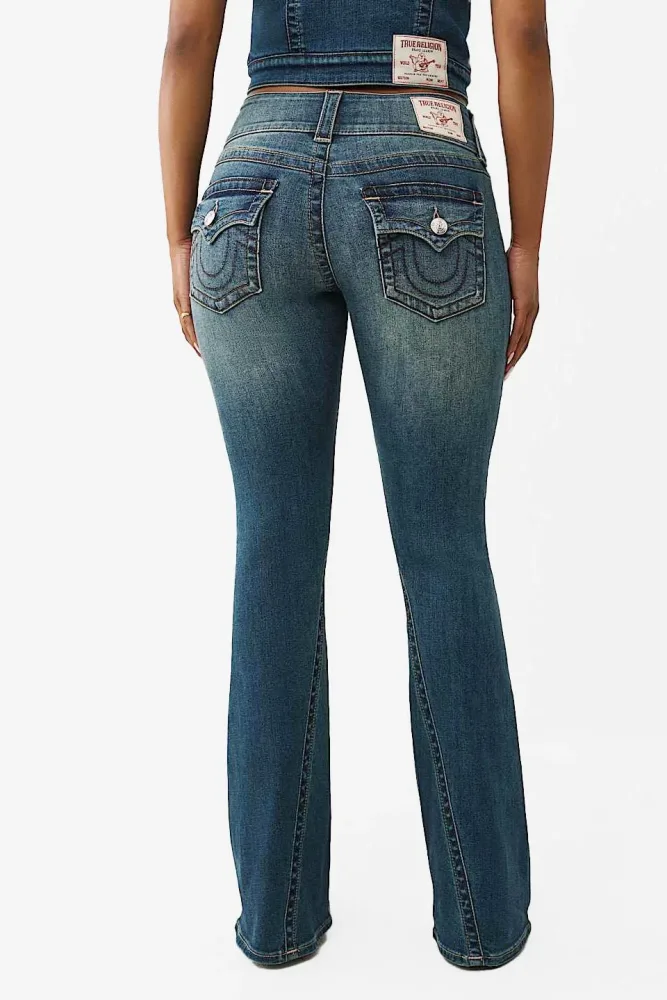 True Religion Joey Flare Jeans - Gotham Grind 24 Damen