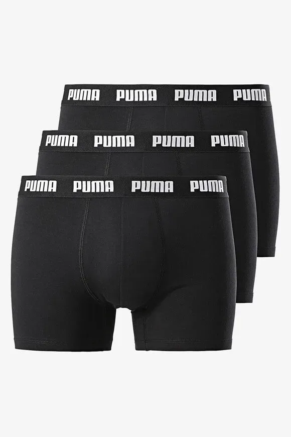 Puma - Boxershort  3er Pack Figurbetont-Everyday Boxers 3P, für Herren, Weiss Größe XL