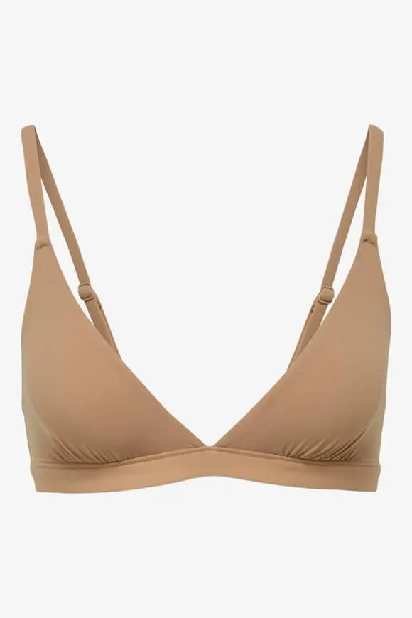 Only ONLPEACHY Bralette - Tawny Birch S Damen