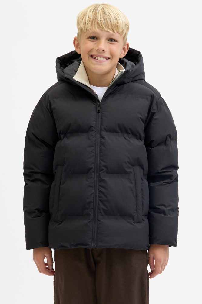 Jack & Jones Junior JJESOHO Pufferjacke - Black 164 Kids