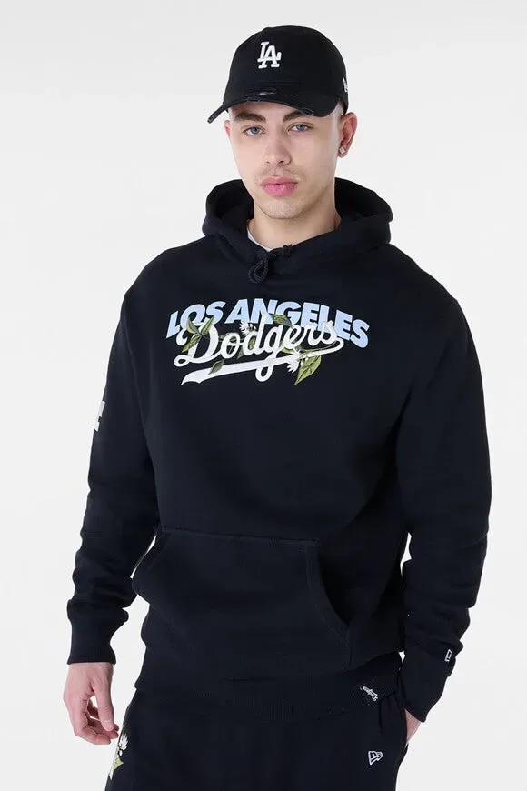 New Era MLB Floral Graphic Kapuzensweatshirt - Black L Herren