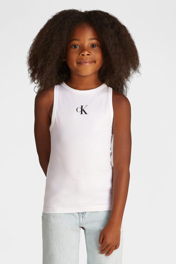 Calvin Klein Jeans Tanktop - Bright White 10 Kids