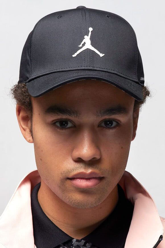 Jordan Rise Snapback Cap - Black + Smoke Grey + White S/M Herren