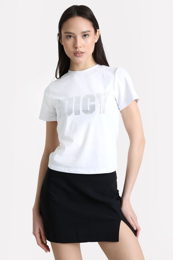 Juicy Couture Impact T-Shirt - White S Damen