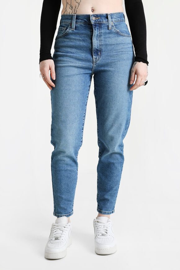 Levi's High Waisted Mom Jeans L27 - Denim Blue 26/27 Damen