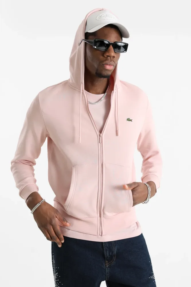 Lacoste Kapuzensweatjacke - Pale Rose M Herren