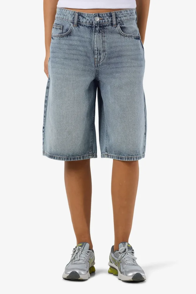 Noisy May NMMINDIE Jeansshorts - Light Blue Denim XS Damen