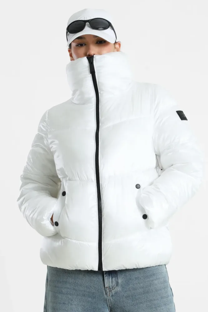 DKNY Pufferjacke - Liquid White S Damen