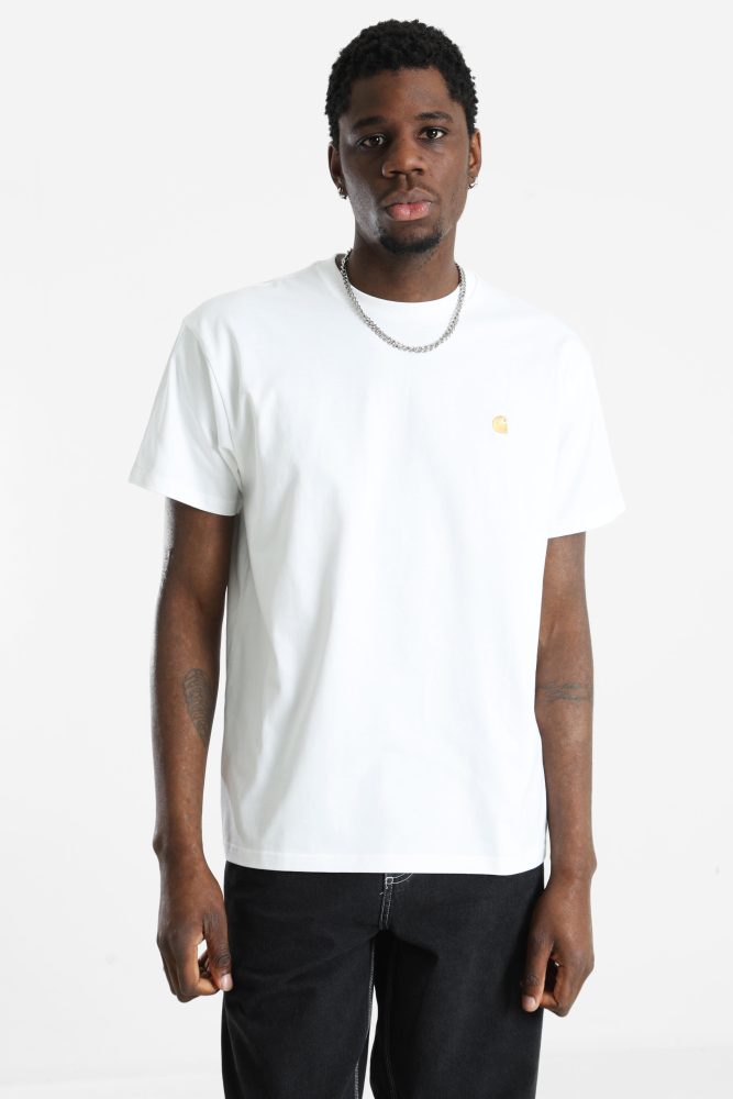 Carhartt WIP Chase T-Shirt - White M Herren