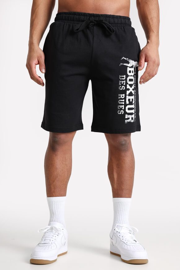 Boxeur des Rues Sweatshorts - Black S Herren