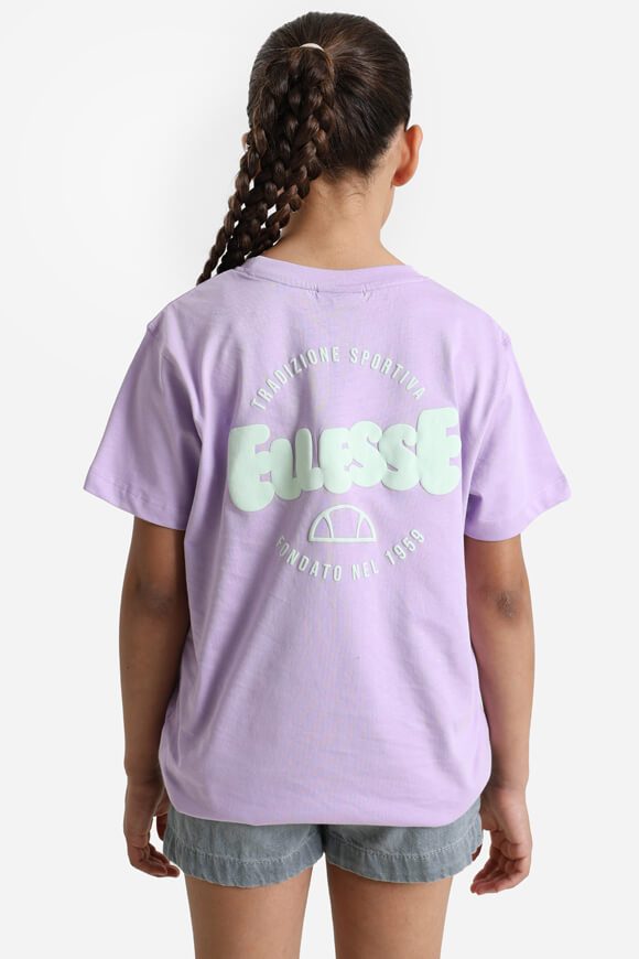 Ellesse Ronette Oversize T-Shirt - Purple 10 Kids