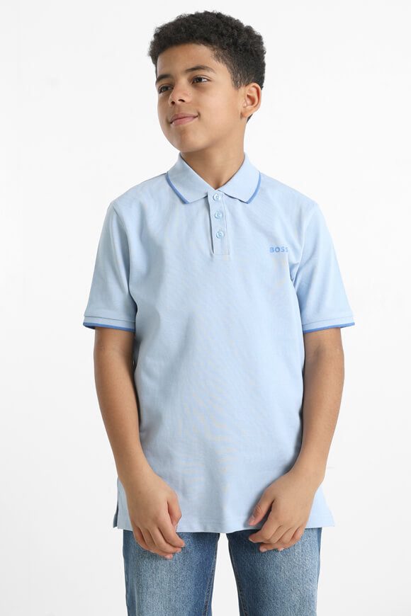 Boss Poloshirt - Persian Blue 12 Kids