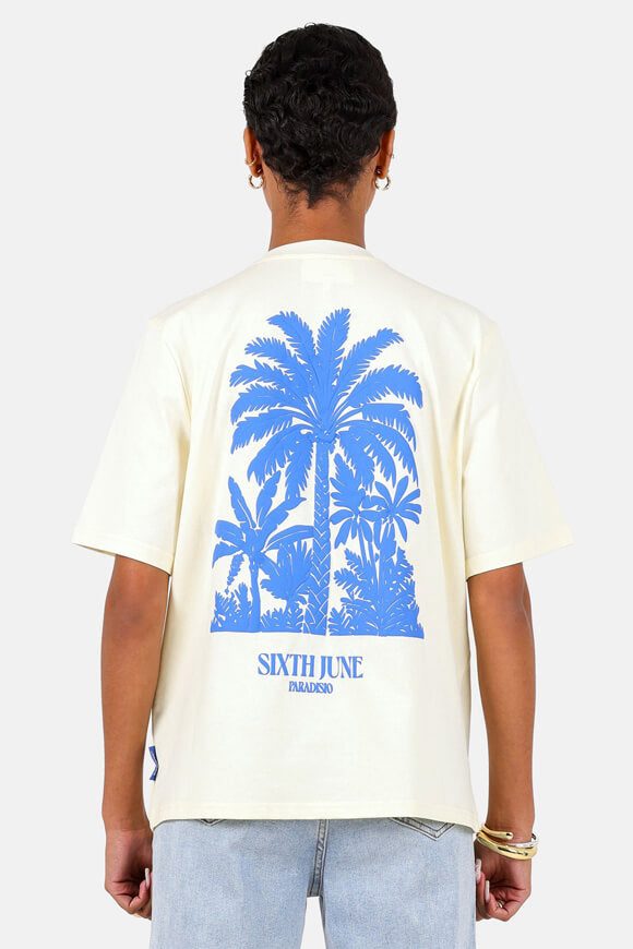 Sixth June Oversize T-Shirt - Cream M Damen
