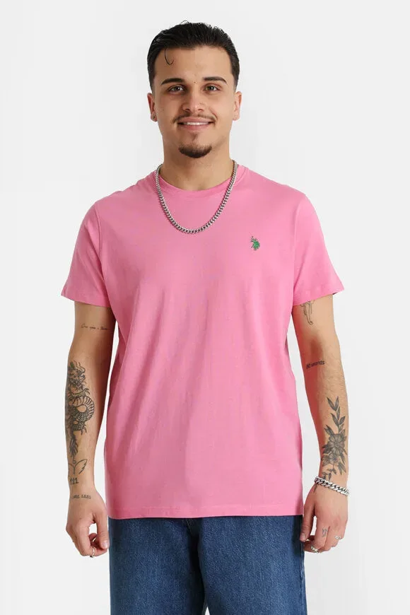 U.S. Polo Assn. Mick T-Shirt - Pink M Herren
