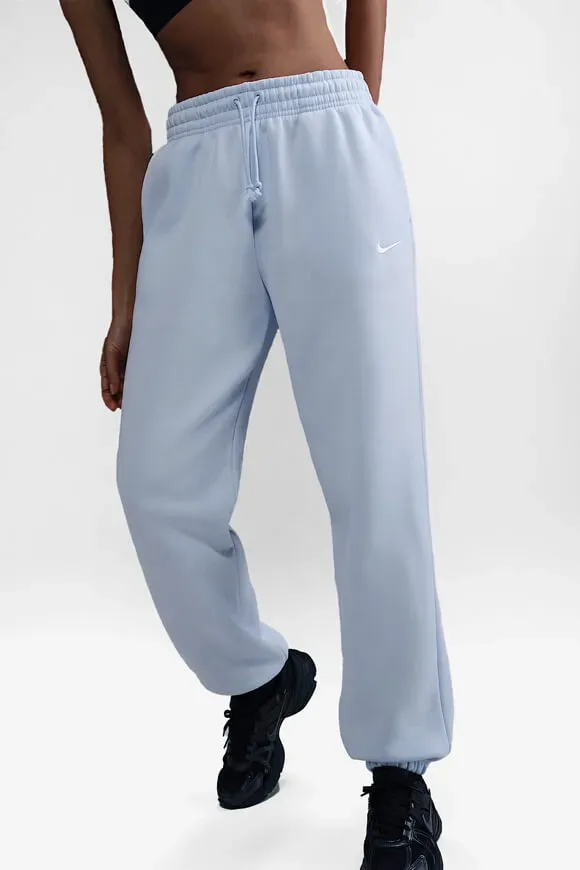 Nike Sportswear Phoenix Fleece Sweathose - Blue Tint XS Damen