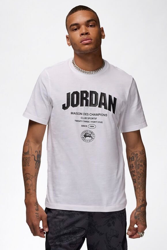Jordan T-Shirt - White M Herren