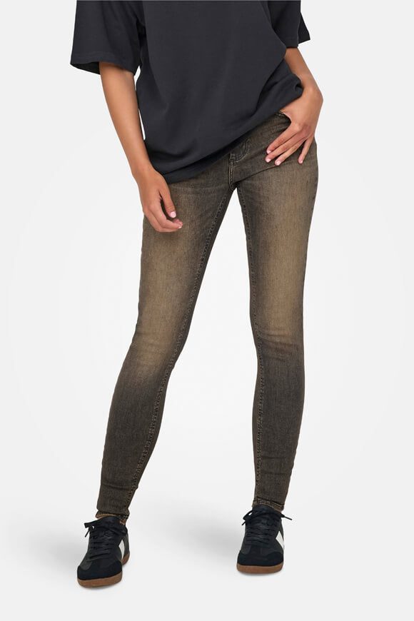 Only Blush Skinny Jeans L32 - Grey Denim M/32 Damen
