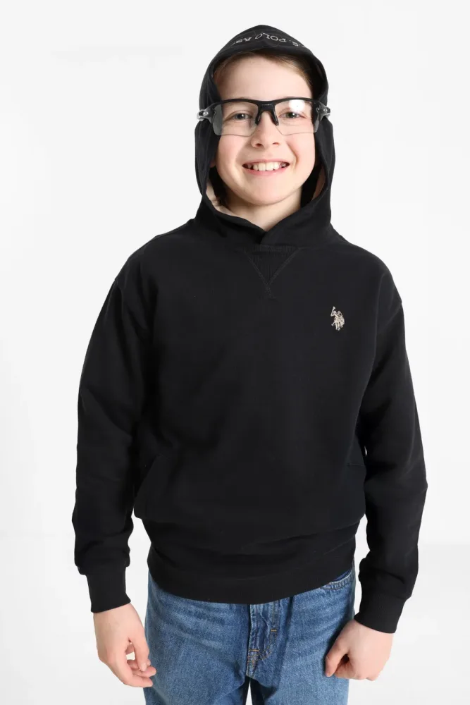U.S. Polo Assn. Kapuzensweatshirt - Black 16 Kids