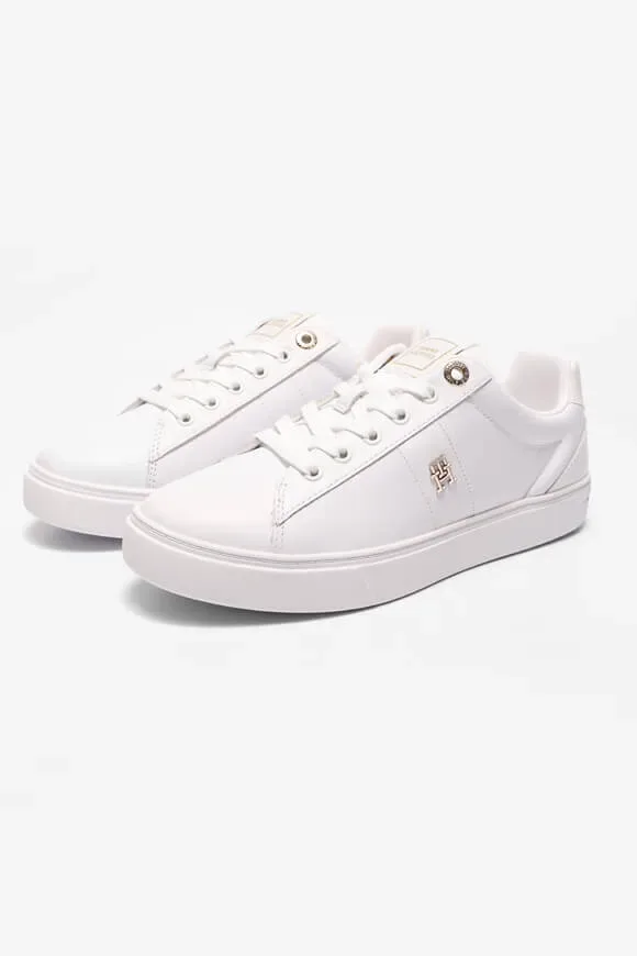 Tommy Hilfiger Essential Elevated Court Sneaker - White EU36 Damen