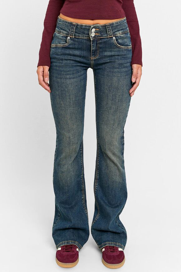 Tally Weijl Bootcut Jeans - Dark Blue Used 36 Damen