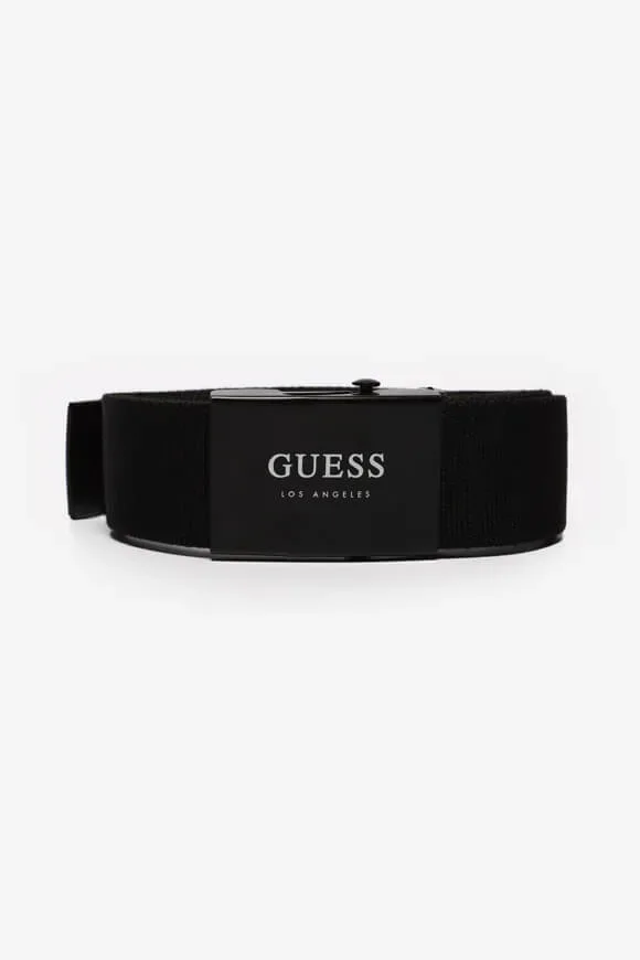 Guess Webband-Gürtel - Black L Herren