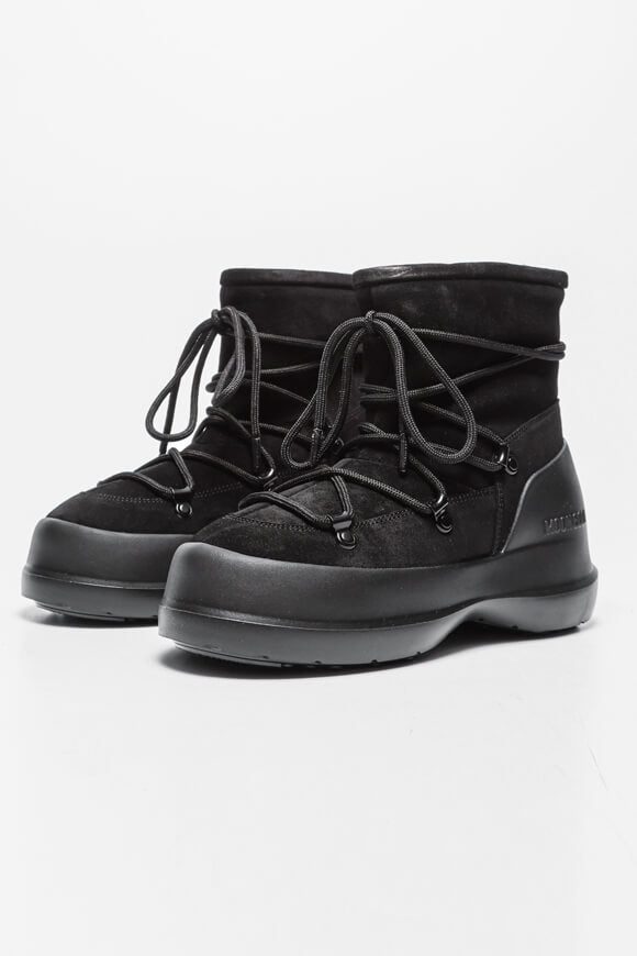 Moon Boot Luna Wildleder Schneestiefelette - Black EU37 Damen