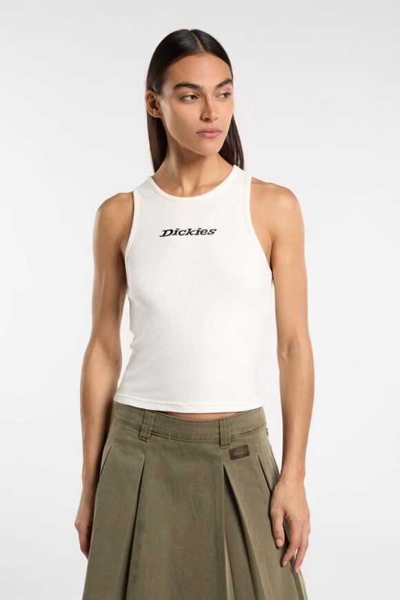 Dickies Geripptes Tanktop - Egret M Damen