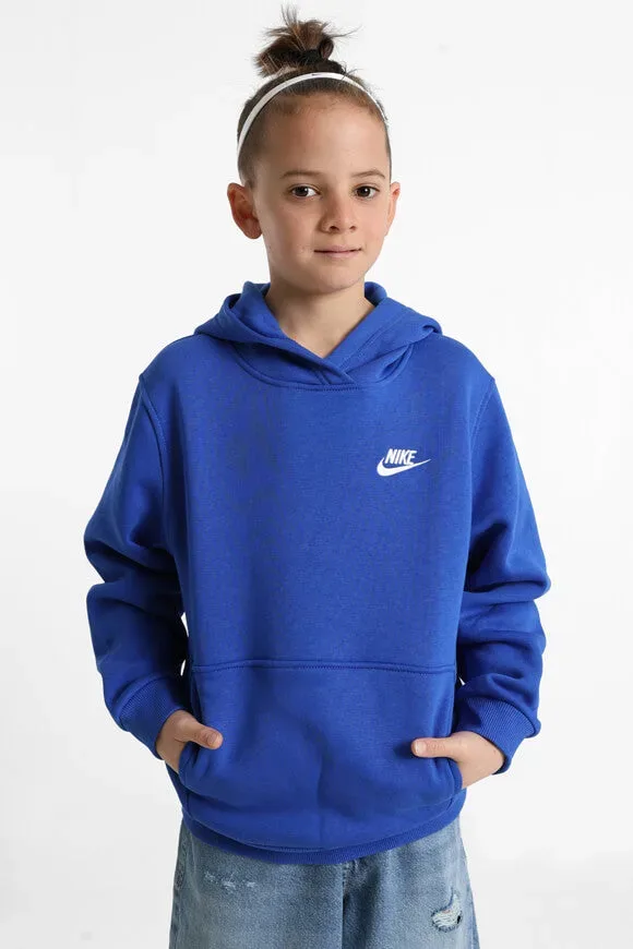Nike Club Fleece Kapuzensweatshirt - Game Royal S Kids