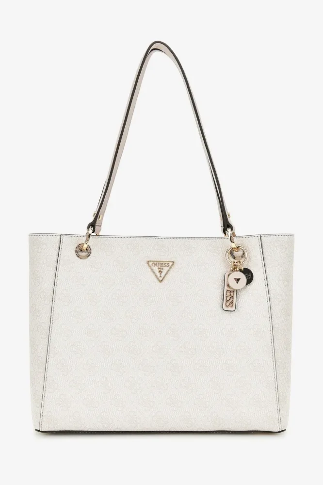 Guess Noelle II Handtasche - Bone Einheitsgroesse Damen