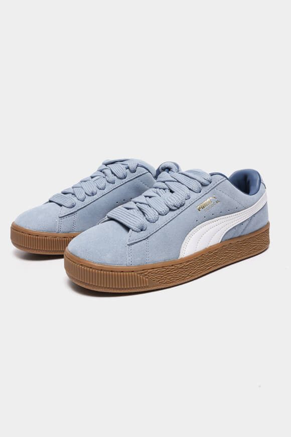 Puma Suede XL Sneaker - Cool Blue + Gum EU37 Damen