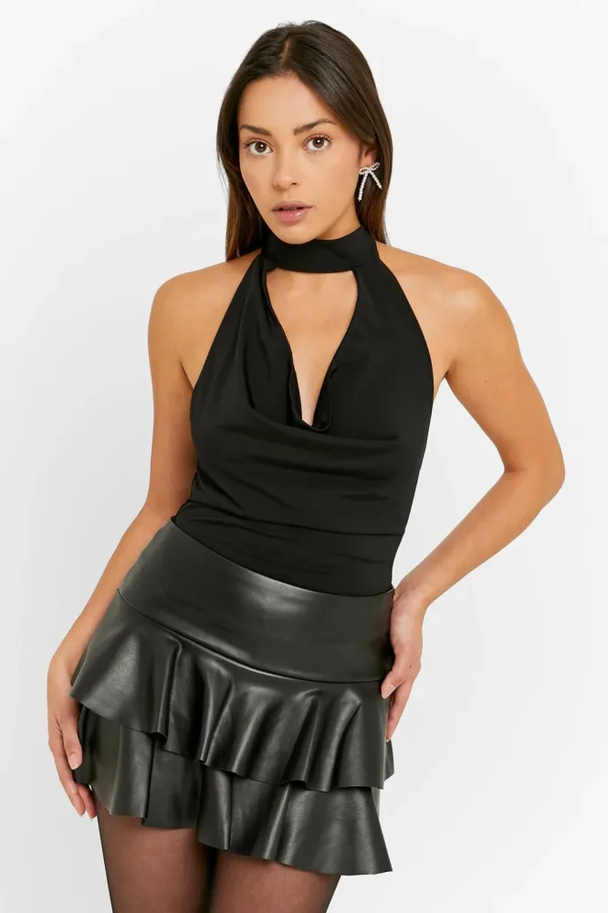 Tally Weijl Neckholder-Body - Black S Damen
