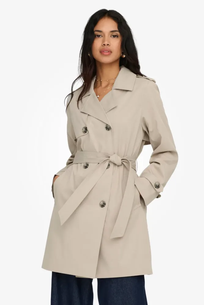 Only ONLDISA Trenchcoat - Island Fossil M Damen