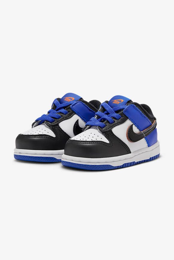 Nike Dunk Baby Sneaker - White + Black + Racer Blue EU22