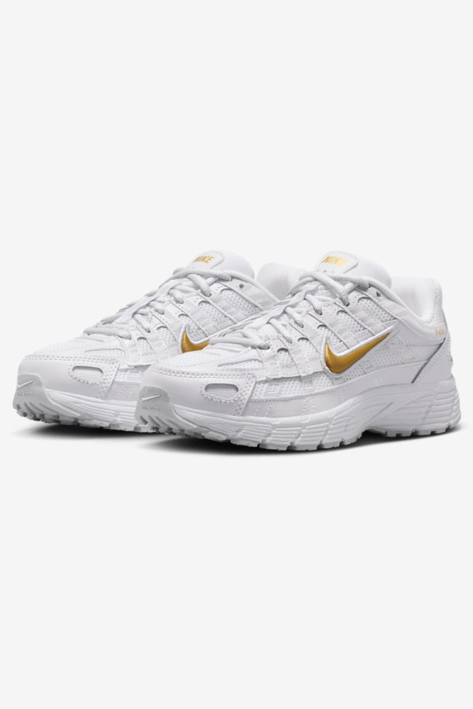 Nike P-6000 Sneaker - White + Metallic Gold EU36 Kids