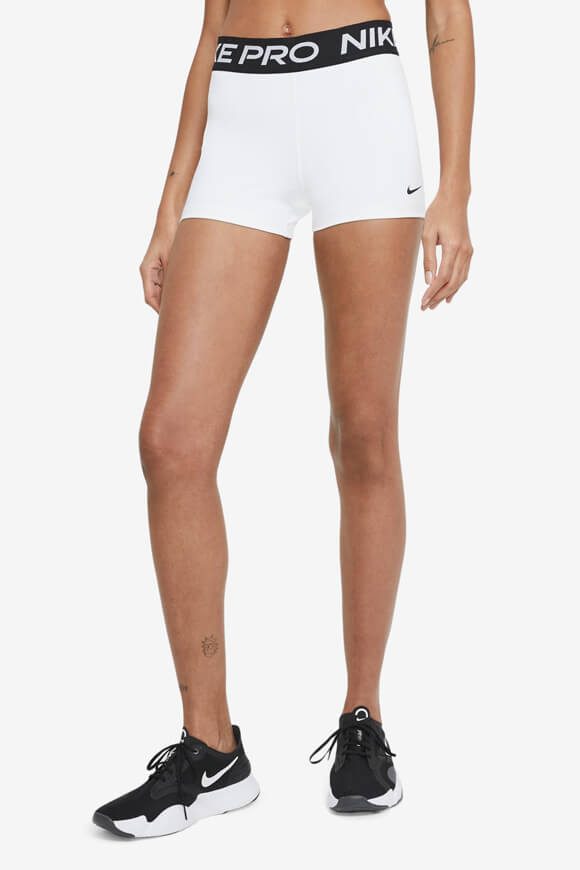 Nike Radlerhose - White + Black M Damen