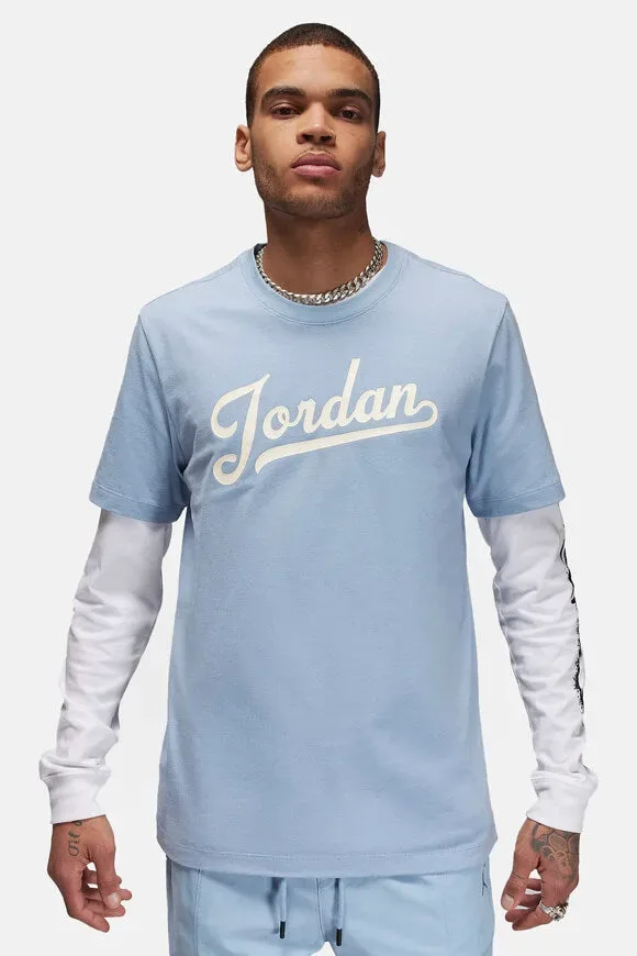Jordan T-Shirt - Blue Grey S Herren