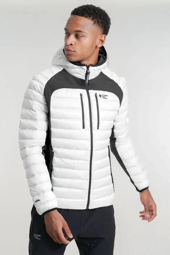 Comme des Loups Colorado Leichte Gesteppte Jacke - Weiss M Herren