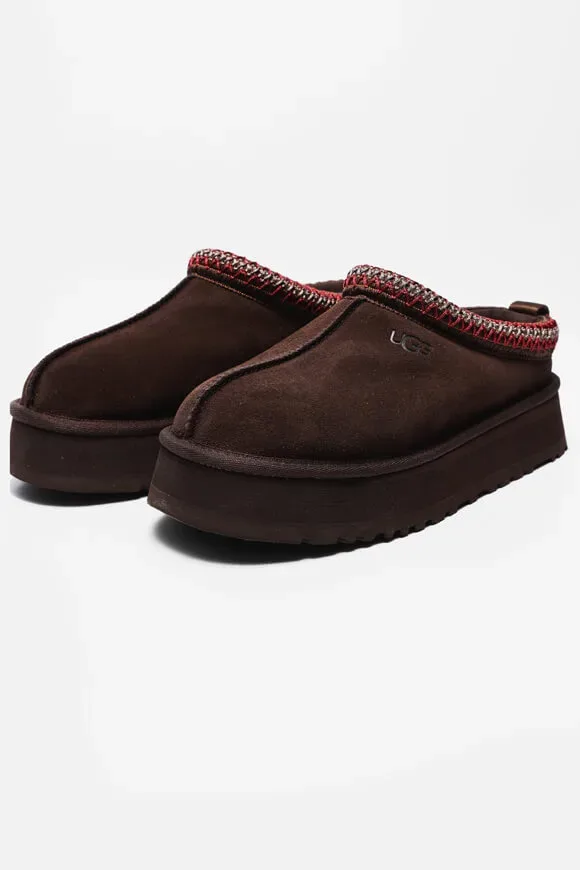 UGG Tazz gefütterte Plateau Slipper - Dusted Cocoa EU37 Damen