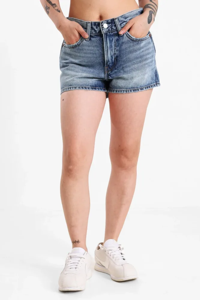 Calvin Klein Jeans Jeanshorts - Vintage Moss 25 Damen