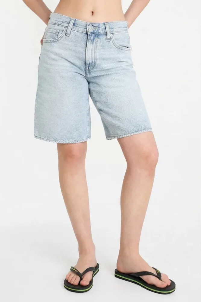 Levi's Baggy Jeansshorts - Abraided art 26 Damen