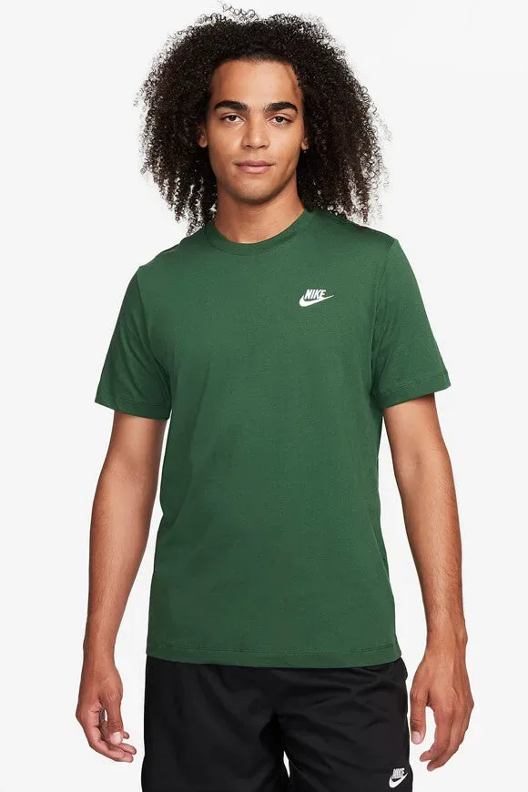 Nike T-Shirt - Dark Green M Herren