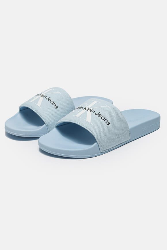 Calvin Klein Jeans Pantoletten - Chambray Sky EU37 Damen